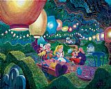 Unknown Artist MAD HATTER'S TEA PARTY painting